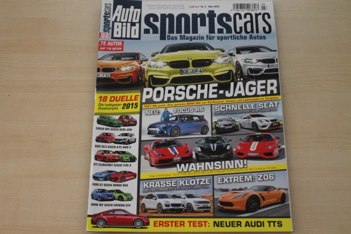 Auto Bild Sportscars 03/2015